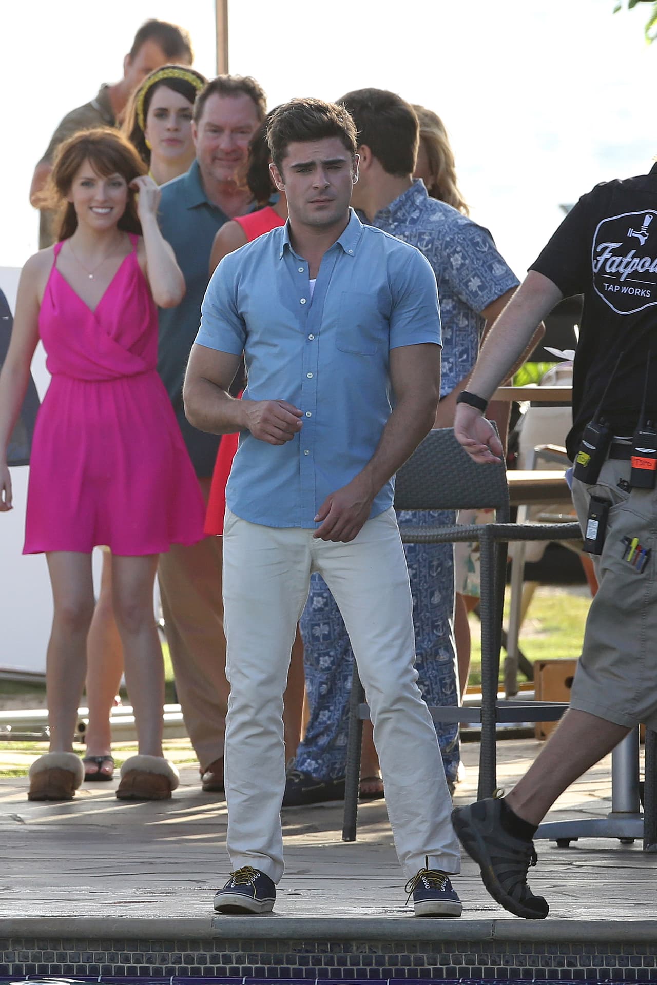 ¿Listo para la toma 2, Zac?