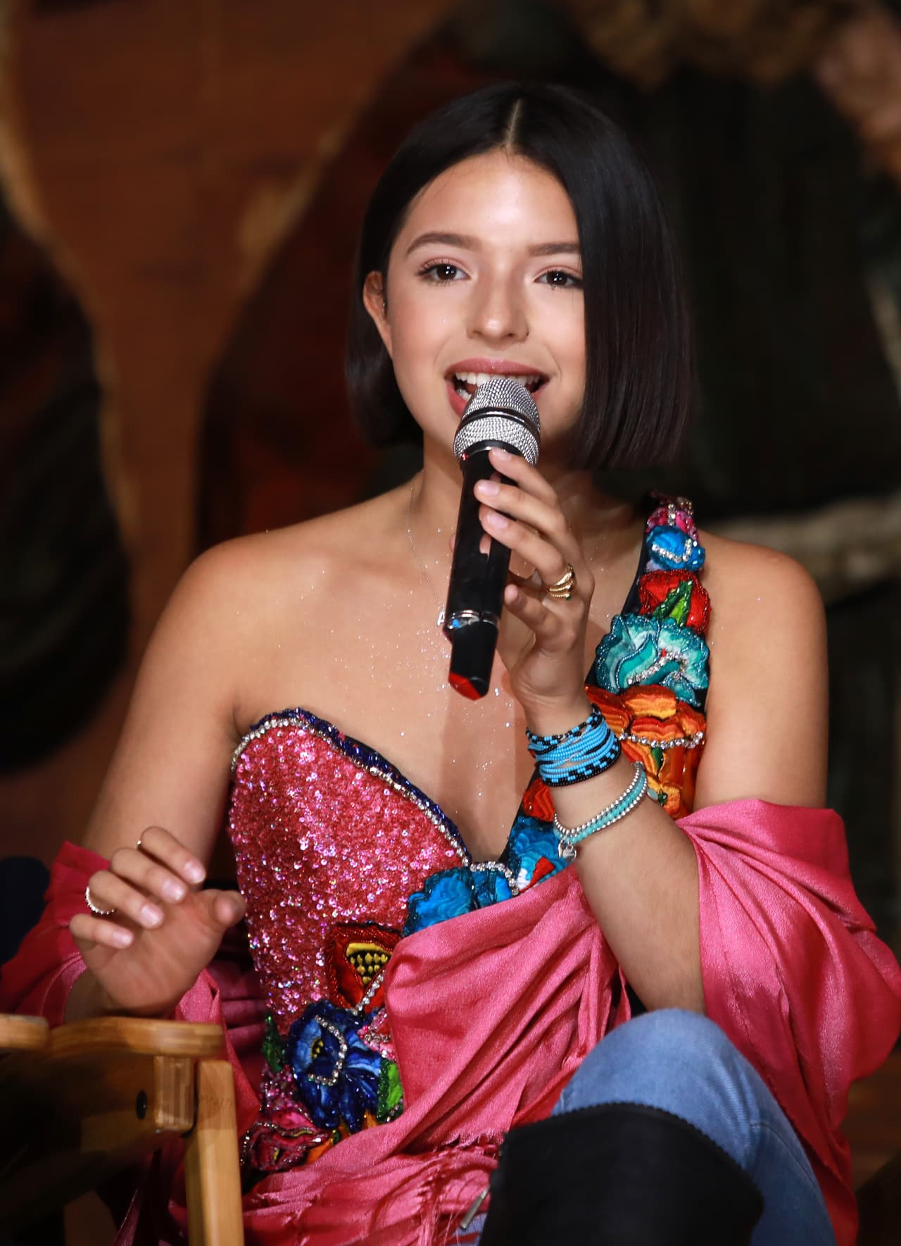 "Ahorita estoy muy enfocada trabajando en mis proyectos", apuntó.