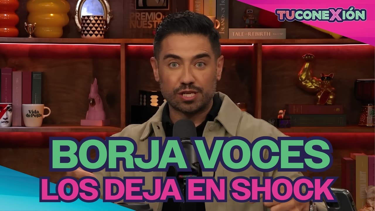 La pregunta de Borja Voces que dejó a los hosts de TU Conexión sin palabras