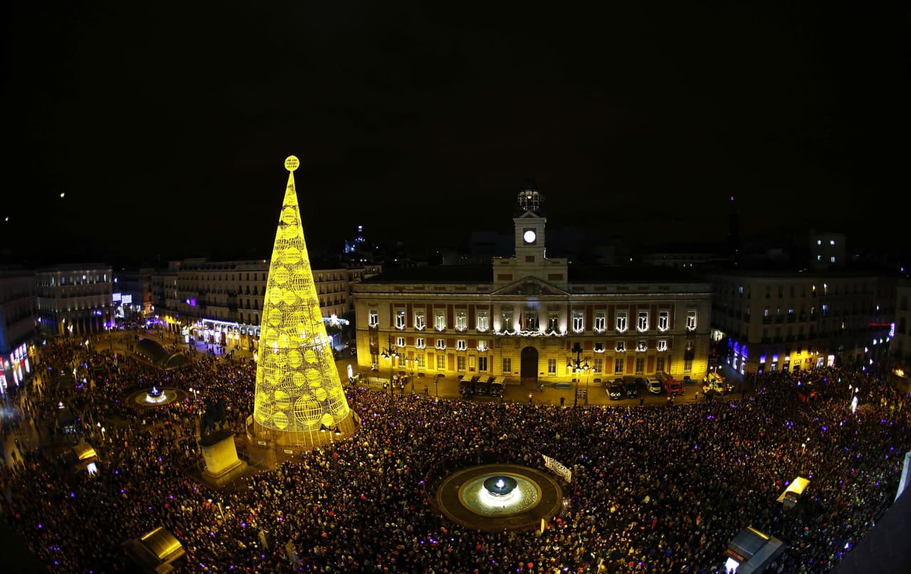 Las familias mexicanas en la capital del país ya celebran.