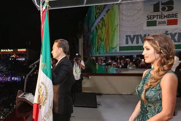 Anahí hizo su debut como Primera Dama de Chiapas el pasado 15 de septiembre en Tuxtla, Gutiérrez.