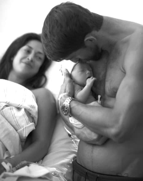 ¡Y llegó el día esperado! Boomer nació el 5 de mayo a las 7.21 de la noche. "¡Es el mejor sentimiento de mi vida!", exclamó Michael.