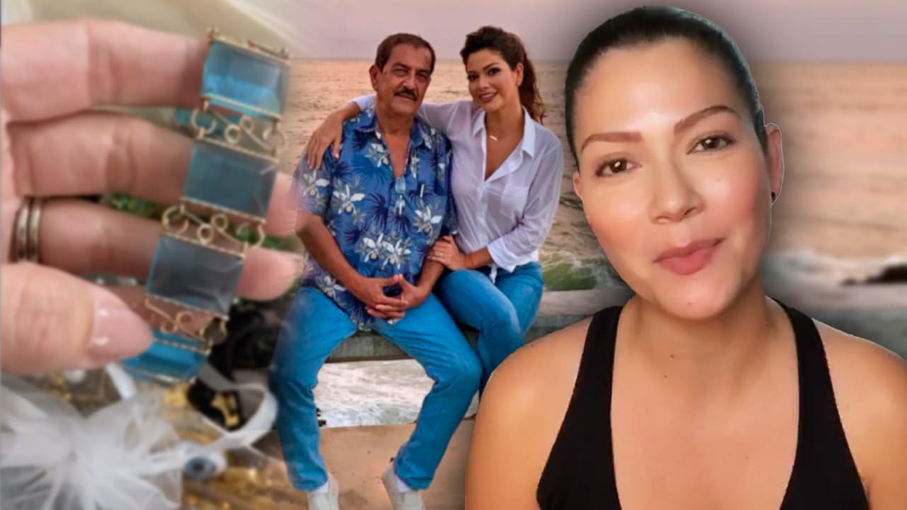 Ana Patricia encuentra un regalo de su papá que creyó era "fino", pero descubrió que es de plástico