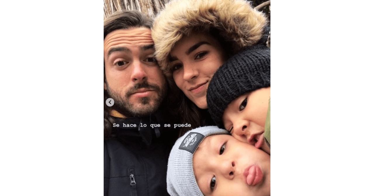 Pablo Lyle y su familia
