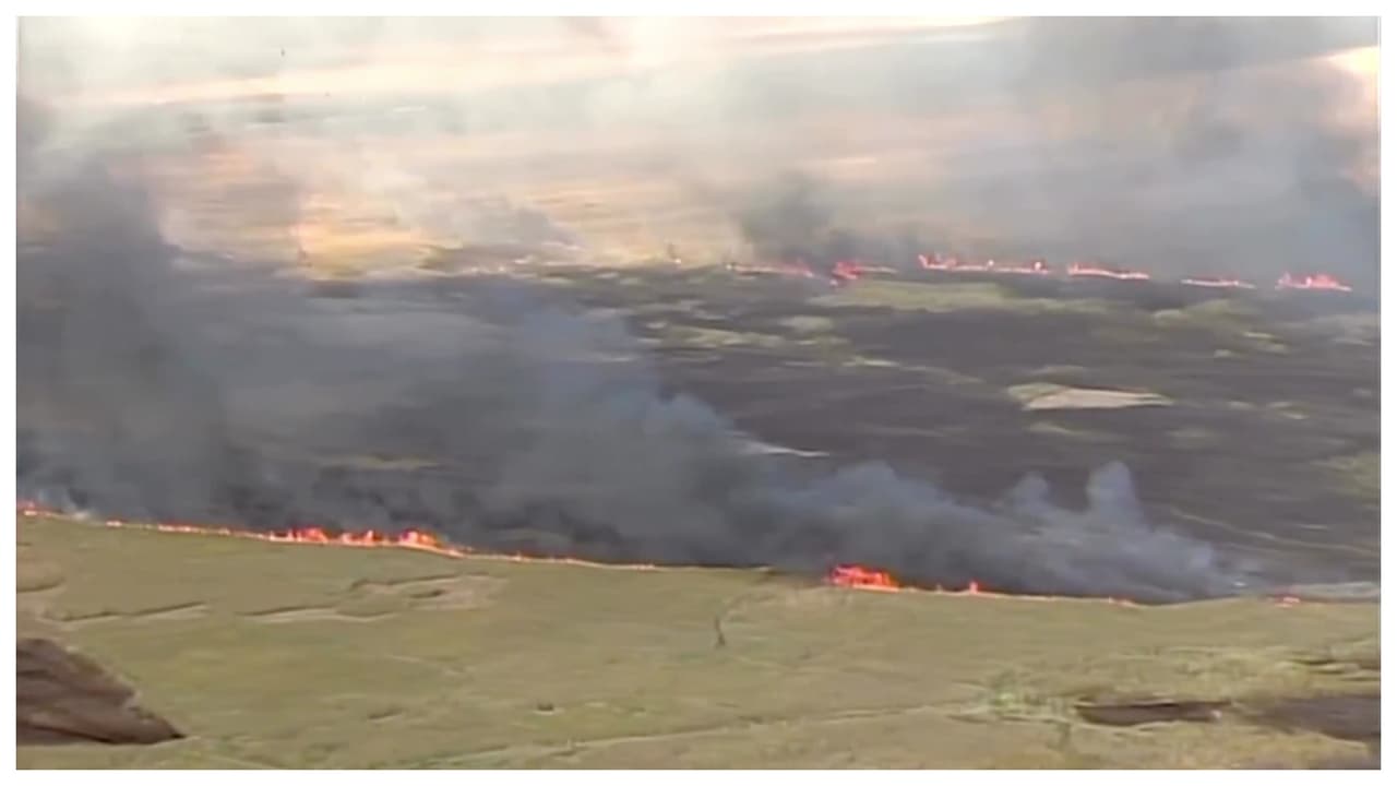 Se eleva el riesgo por incendios en el sur de Florida este fin de semana