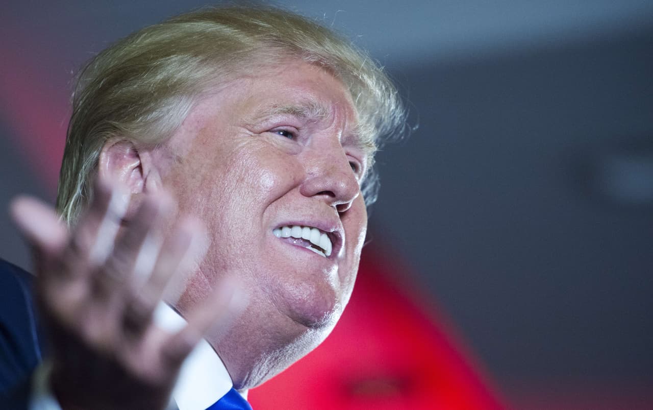 Fotógrafos han capturado a Donald Trump haciendo muecas divertidísimas