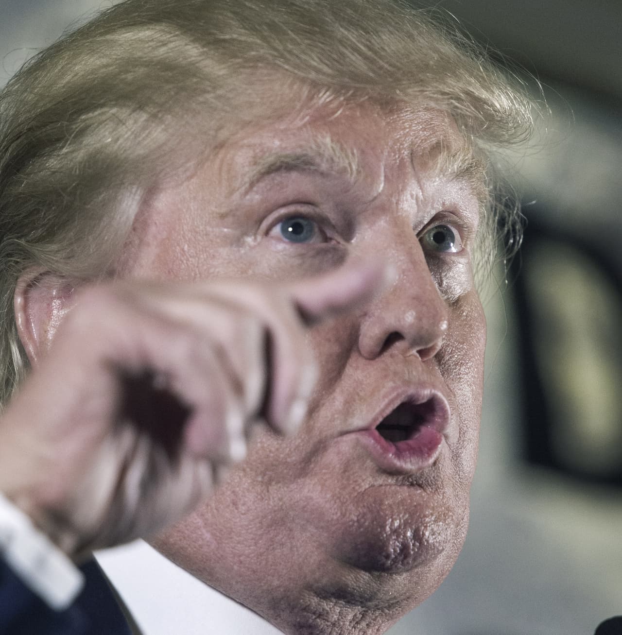 Fotógrafos han capturado a Donald Trump haciendo muecas divertidísimas