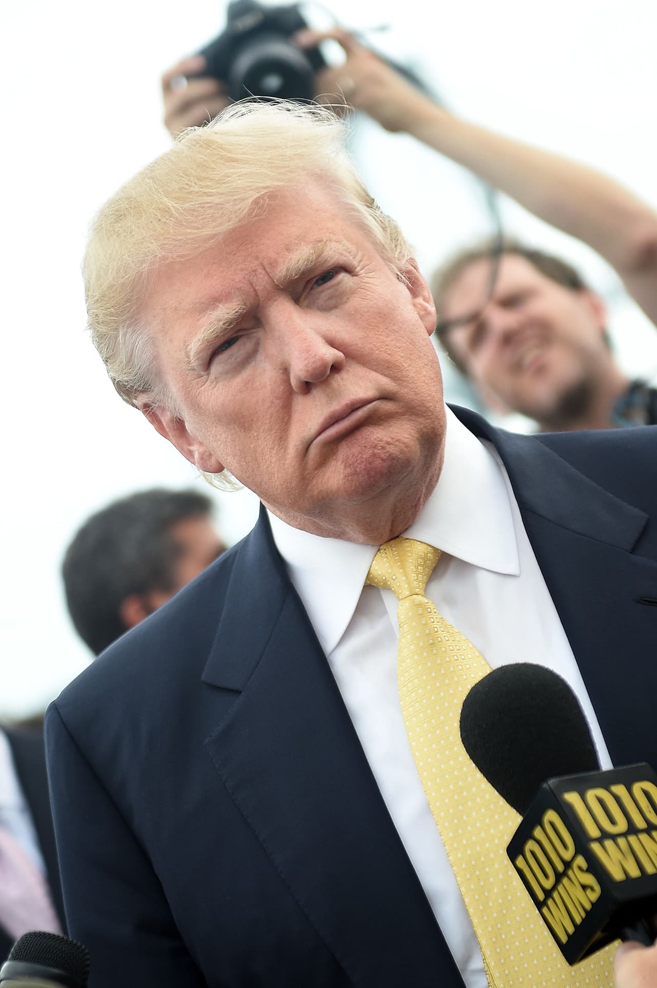 Fotógrafos han capturado a Donald Trump haciendo muecas divertidísimas