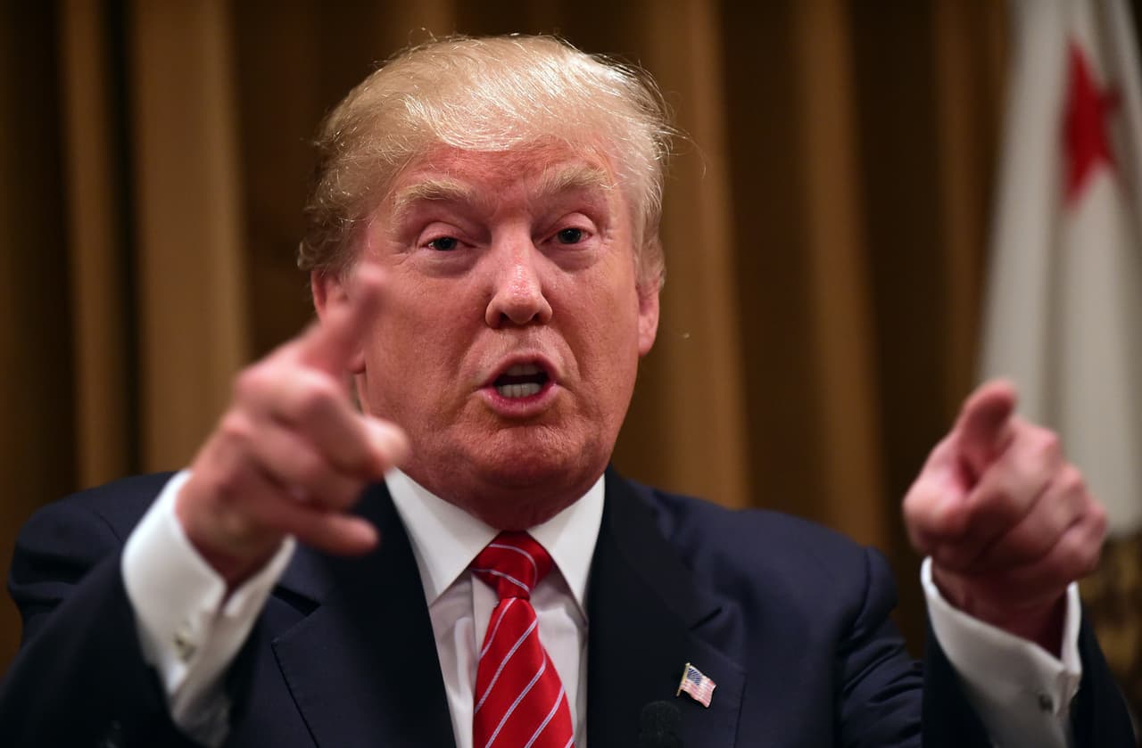 Fotógrafos han capturado a Donald Trump haciendo muecas divertidísimas