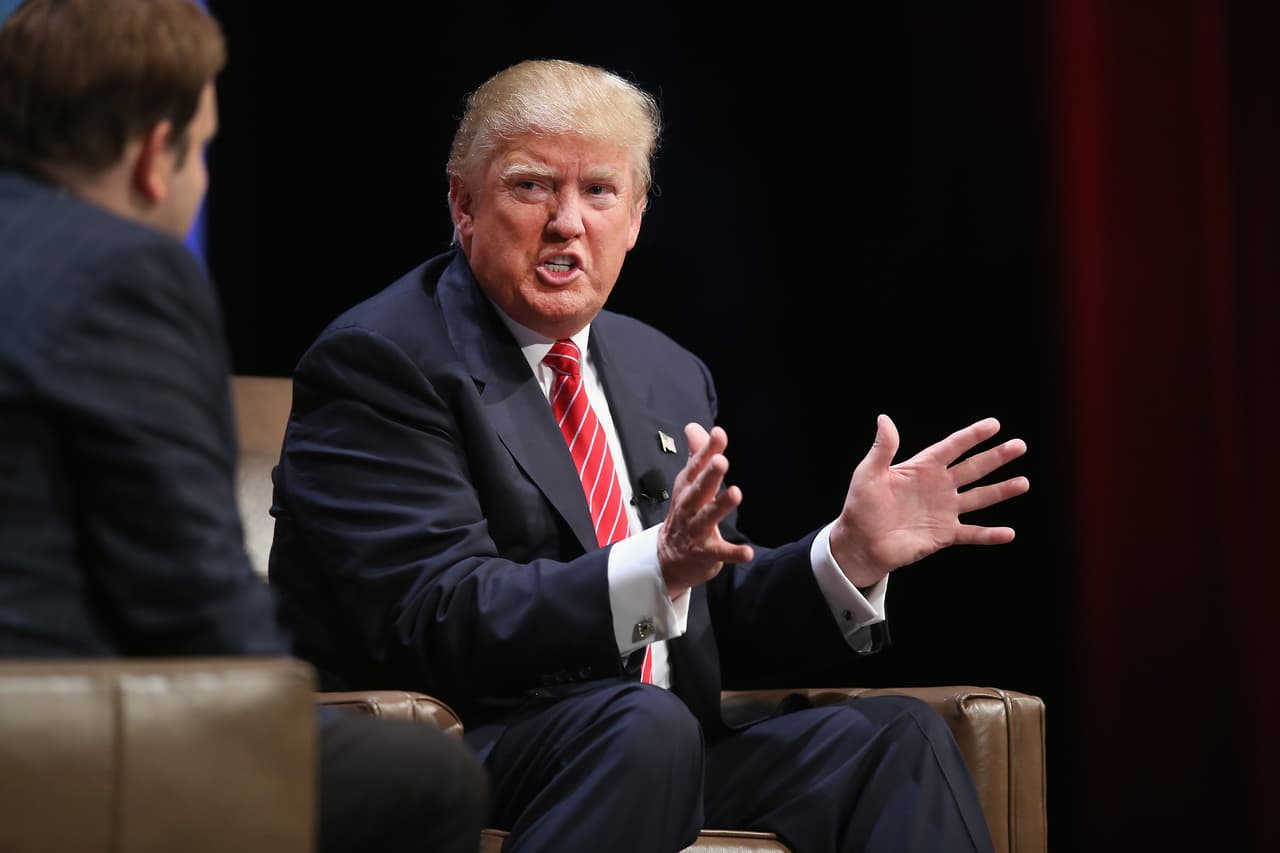 Fotógrafos han capturado a Donald Trump haciendo muecas divertidísimas