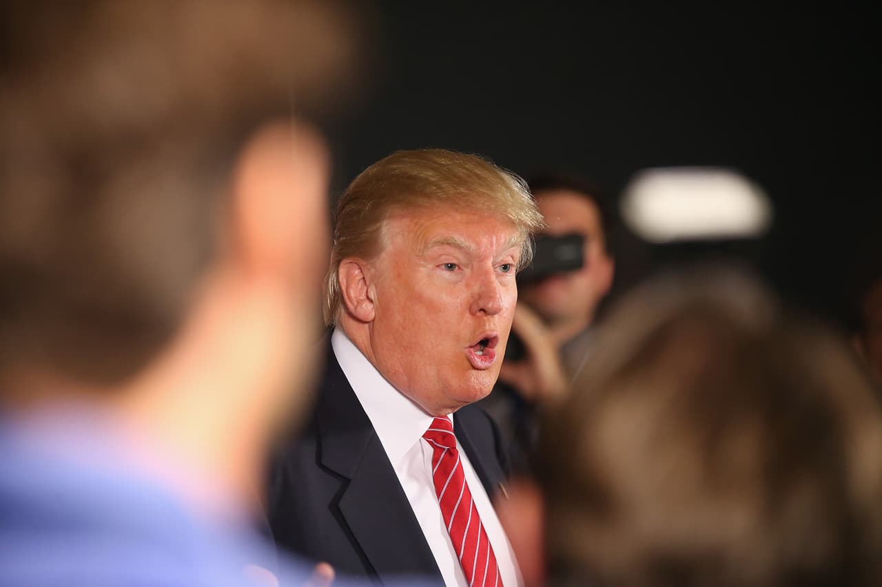 Fotógrafos han capturado a Donald Trump haciendo muecas divertidísimas