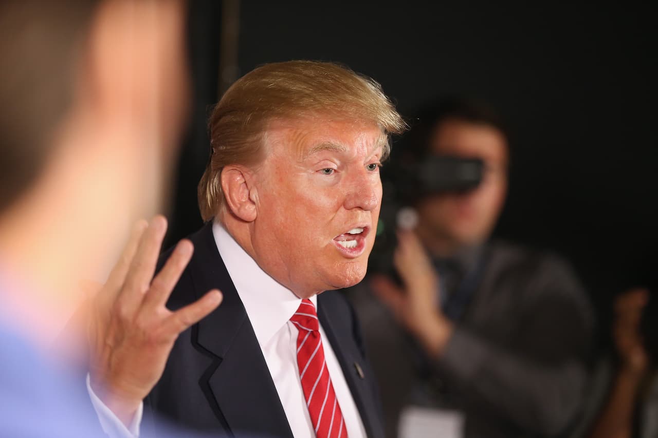 Fotógrafos han capturado a Donald Trump haciendo muecas divertidísimas