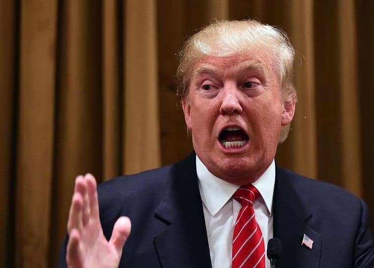 Fotógrafos han capturado a Donald Trump haciendo muecas divertidísimas