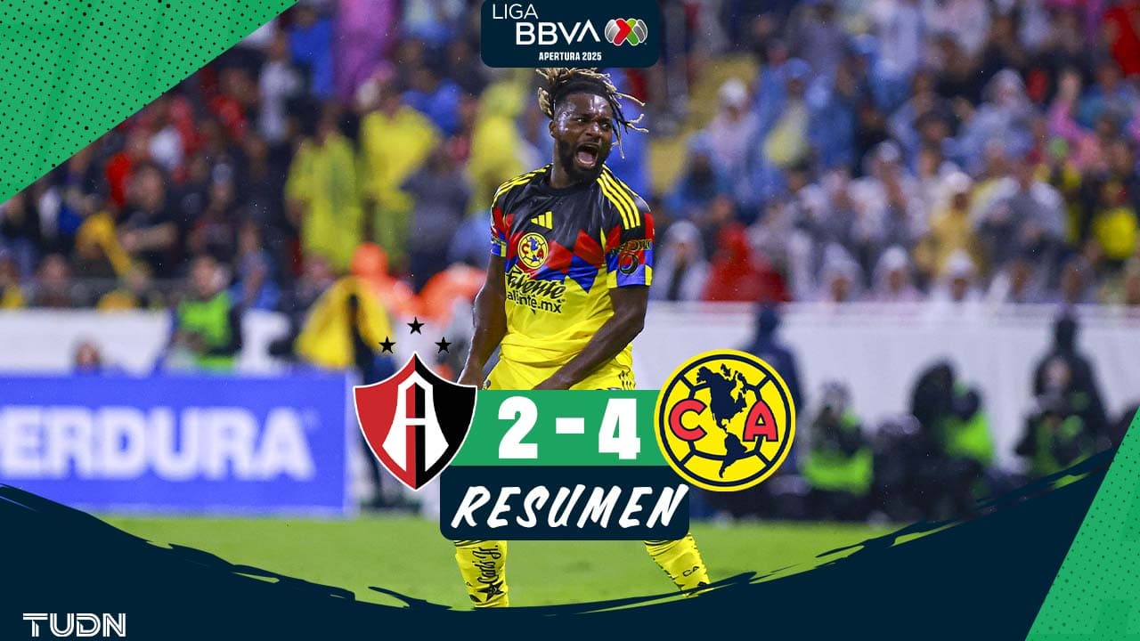 Resumen | América golea de visita al Atlas en el debut de Allan Saint-Maximin