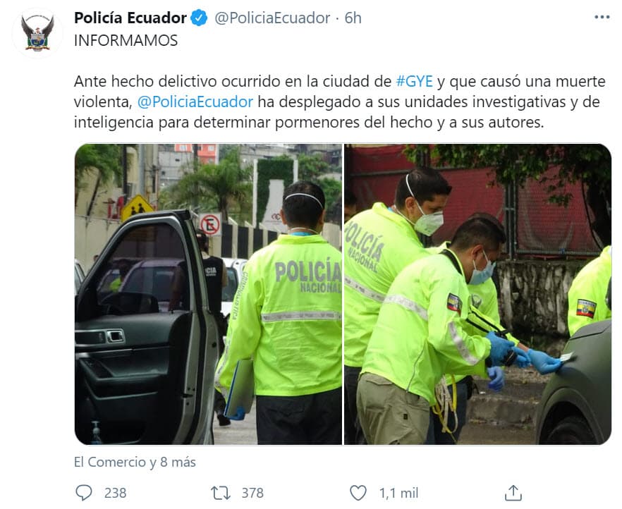 Los elementos policiacos
<b>descartaron que el móvil fuera un robo</b>, pues el occiso, de 36 años, tenía todas sus pertenencias tras ser acribillado.
<br>