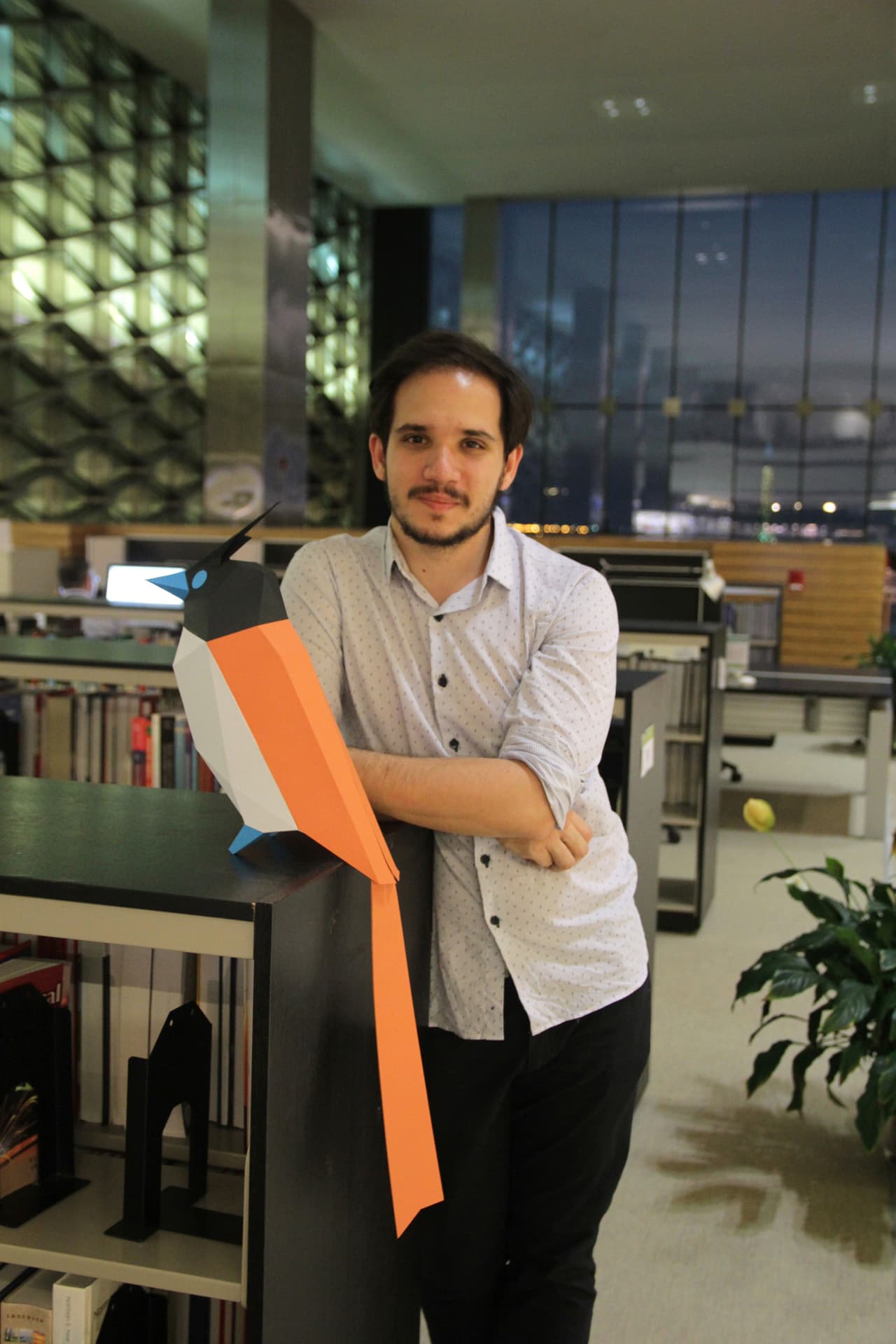 ¡Hasta un tigre que jamás podrá hacer daño con sus garras de papel!