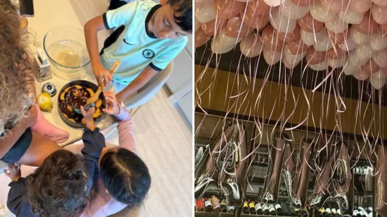 Cumpleaños de Alana Martina, hija de Cristinao Ronaldo y Georgina Rodríguez