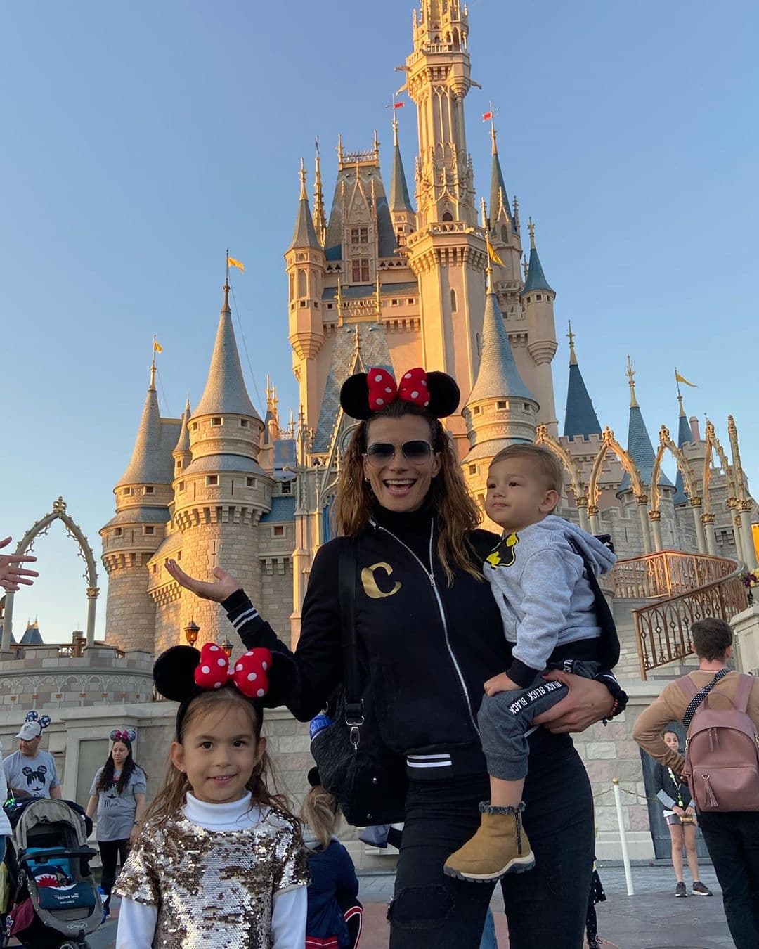 La familia Tacher sabe cómo divertirse y más si es en este sitio soñado por chicos y grandes.