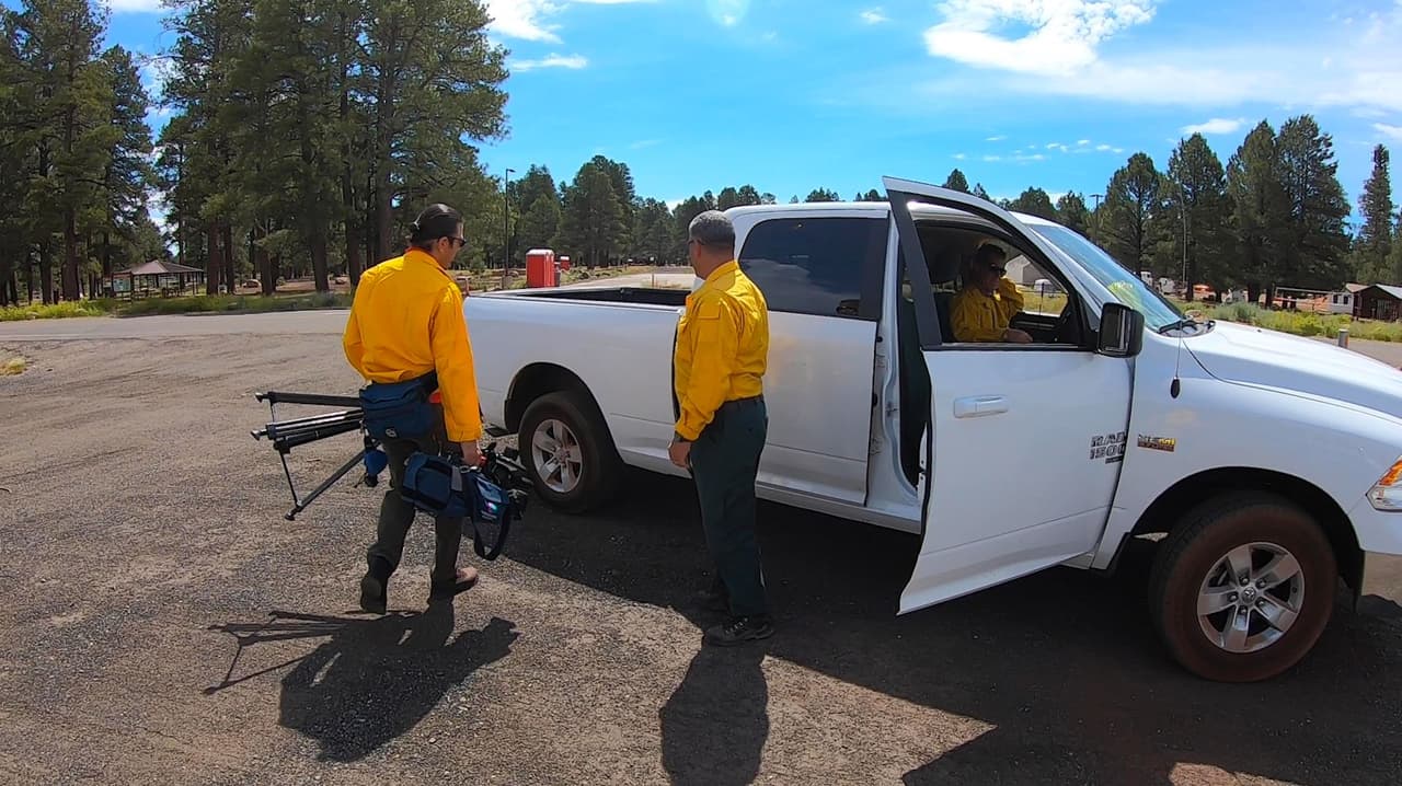 Hicimos un recorrido por una de las áreas afectadas por los incendios que consumen miles de acres en Arizona.