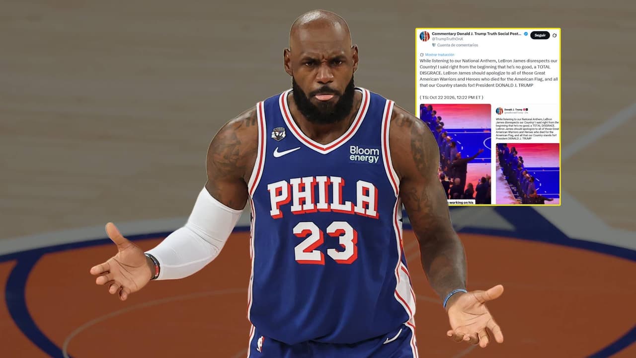 La ácida crítica de Donald Trump a LeBron James que se hace viral