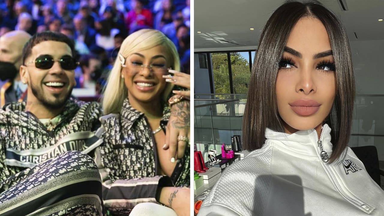 Yailin perdió la peluca frente a su novio Anuel AA y así reaccionó el cantante