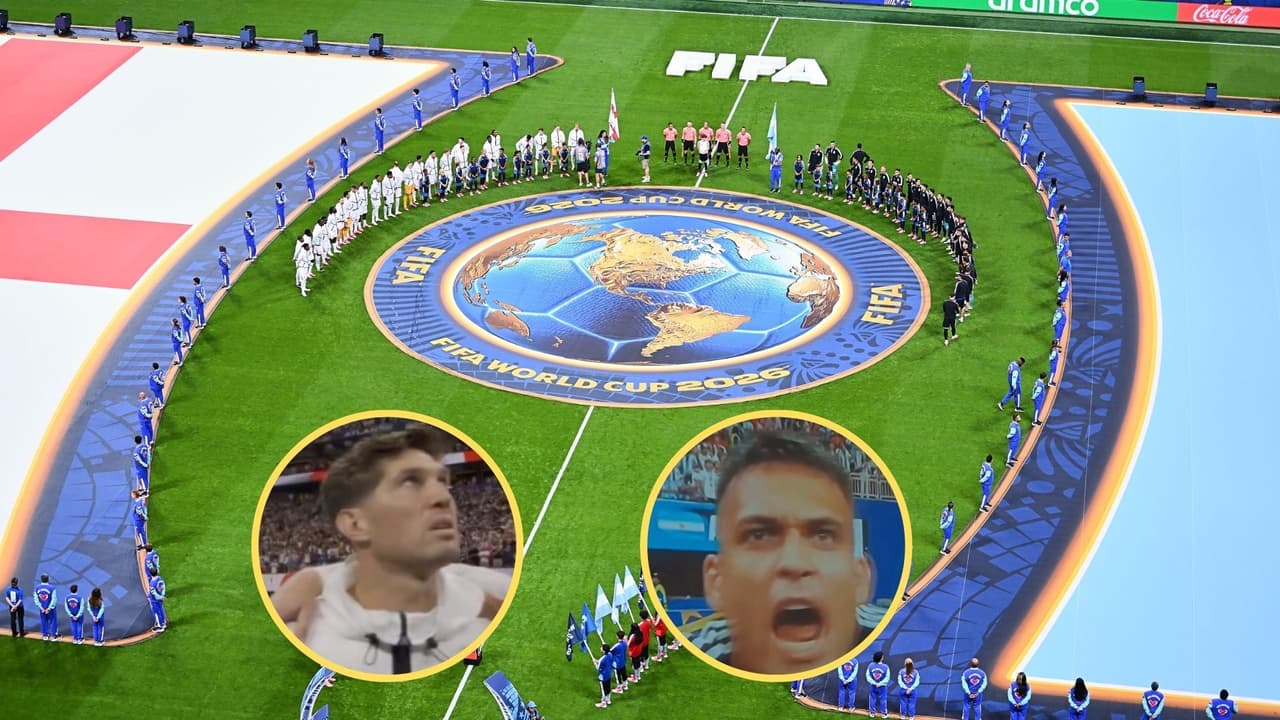 Aficiones de Inglaterra y Argentina abuchearon los himnos nacionales