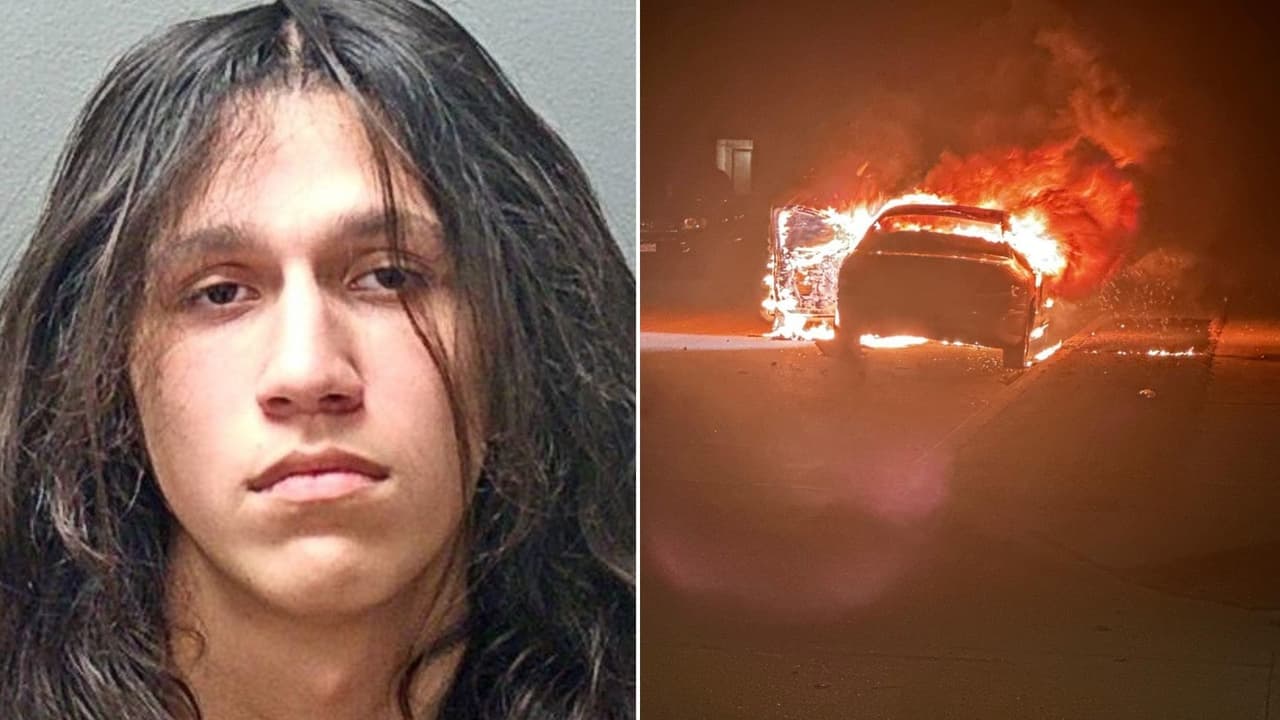 Vecinos se preguntan por qué un adolescente incendió sus autos en Fort Worth
