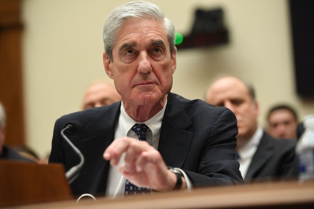 Robert Mueller testifica ante el Congreso el 24 de julio de 2019, tras publicar el informe final sobre la interferencia de Rusia en las elecciones de 2016 y los posibles vínculos entre el equipo de Donald Trump y Moscú.