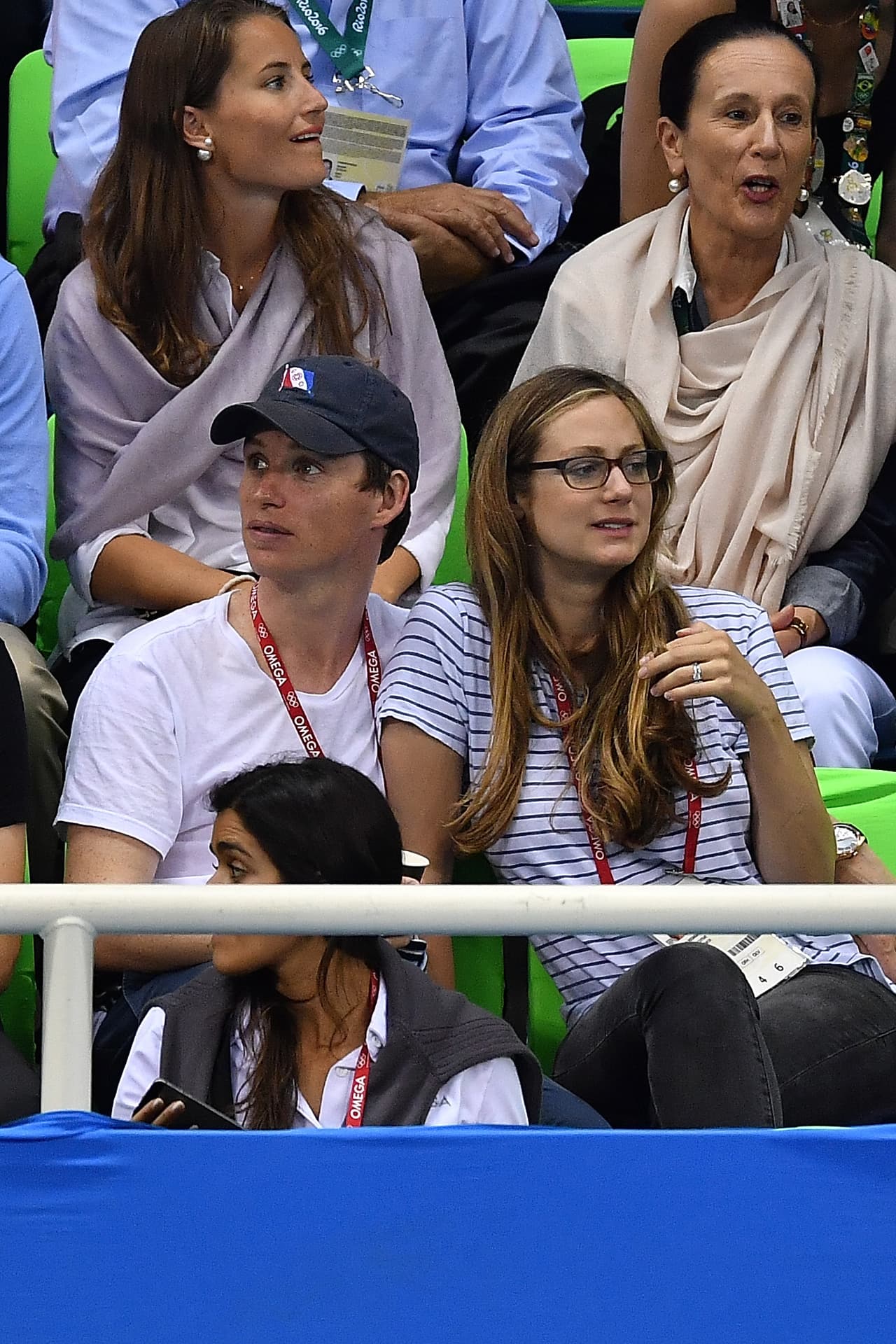 Eddie Redmayne se encuentra en Río de Janeiro disfrutando de la fiesta olímpica.
