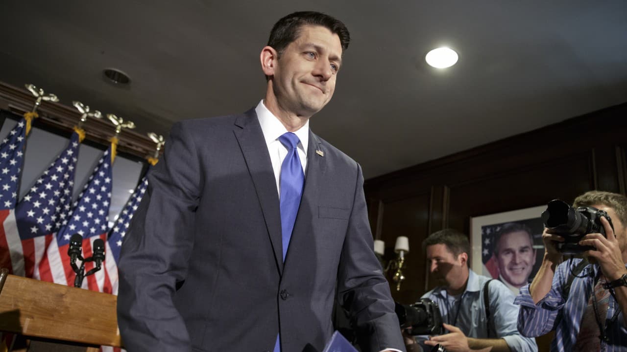 Paul Ryan: "No aceptaré la candidatura republicana" 