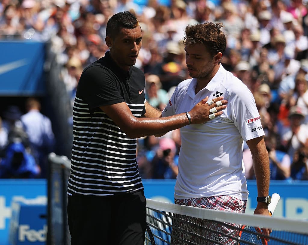 En el Masters 1000 de Montreal provocó a su rival, Stan Wawrinka, al decirle que su actual novia se había acostado con Kokkianakis, otro tenista australiano. Por supuesto que esto también le valió una sanción pedida por el mismo Wawrinka.