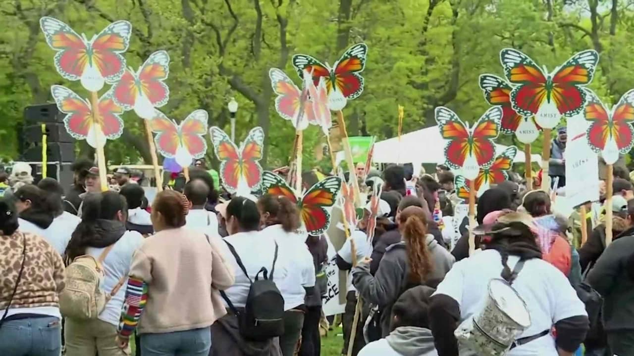 Manifestaciones 1 de mayo | se reúnen en Chicago para luchar por los derechos laborales y leyes migrantorias