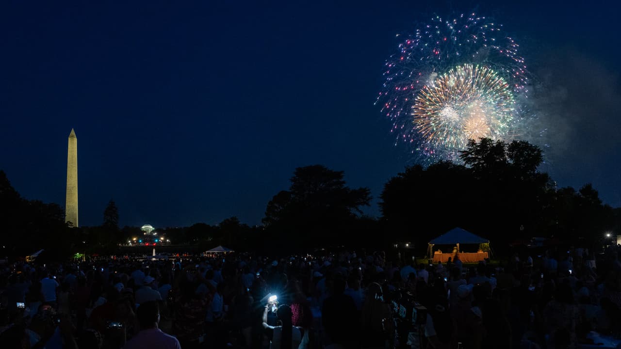 Fuegos artificiales y actos militares en DC por 250 aniversario de la Independencia, anuncia Trump