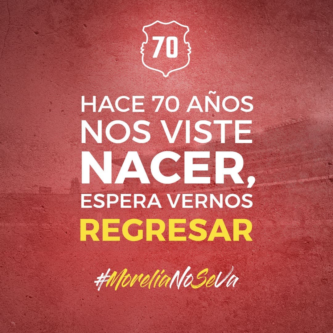 Morelia resurge en redes sociales y advierte con regresar al futbol mexicano