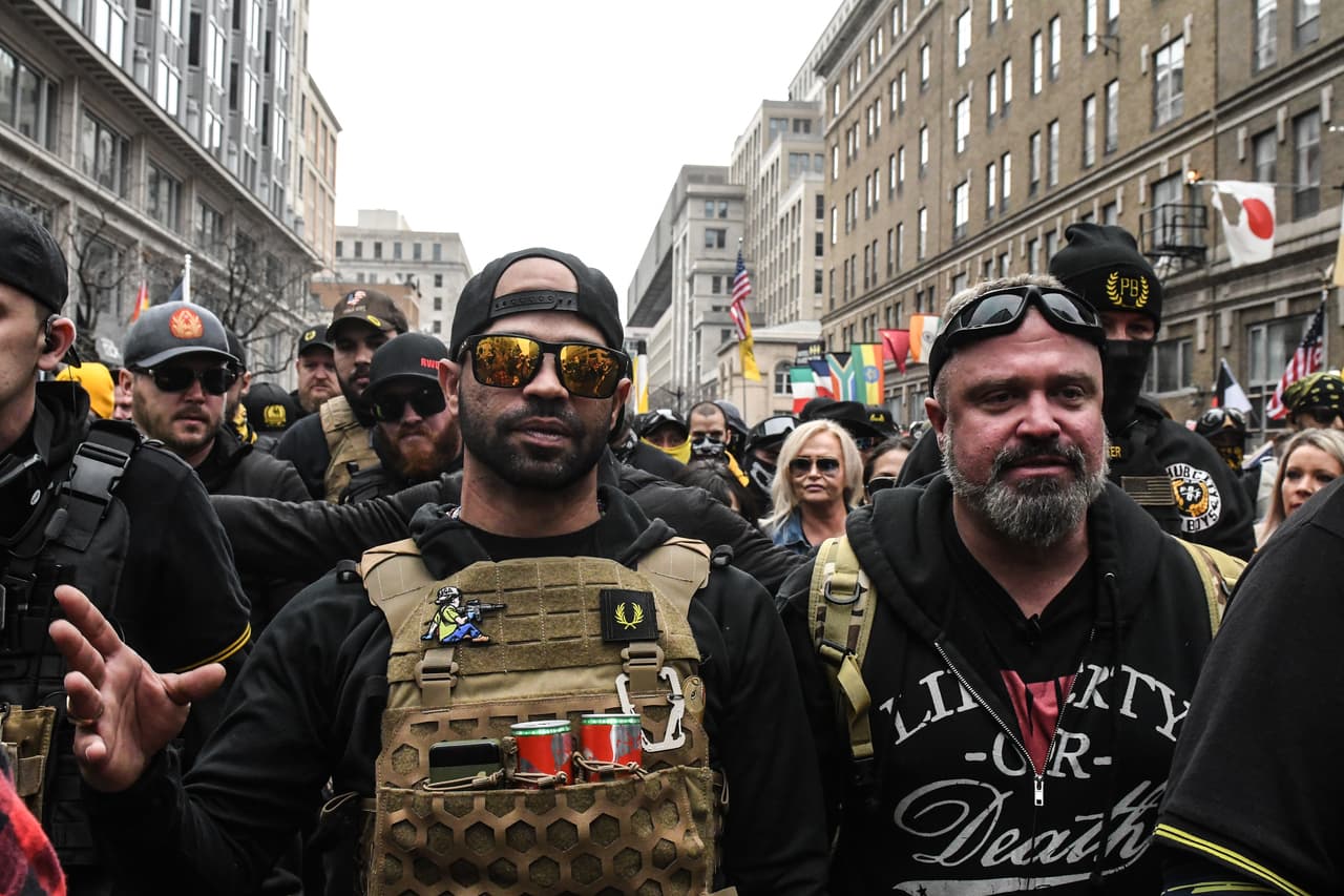 Enrique Tarrio, líder de los Proud Boys, fue informante encubierto de la policía