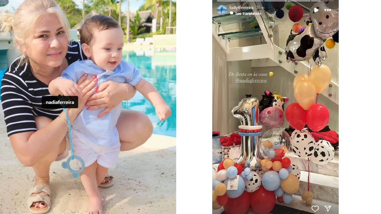 Ludy Ferreira, madre de Nadia, dedica mensaje a su nieto Marco.