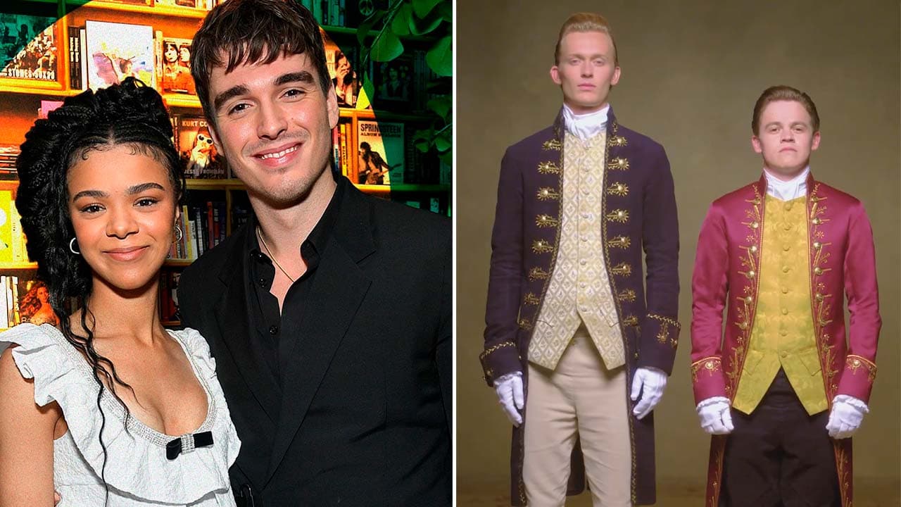 'Queen Charlotte', las parejas de los actores en la vida real: 'Brimsley' tuvo una boda espeluznante