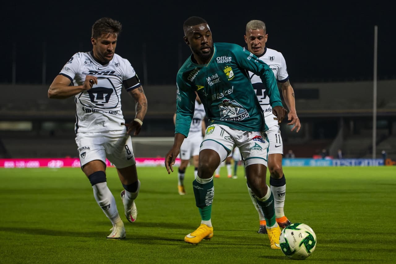 Con anotaciones de Carlos González y Emanuel Gigliotti, Pumas y León arrancan la final del Guard1anes 2020 con empate en Ciudad Univeristaria.