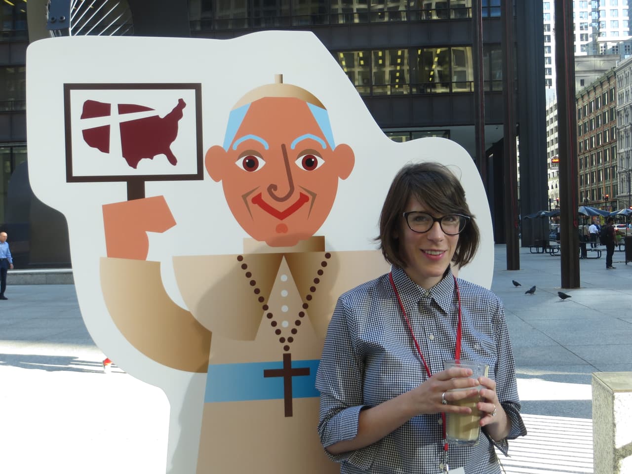 En abril pasado, la organización lanzó la campaña en social media para darle la bienvenida al papa Francisco en su primera visita a Estados Unidos.