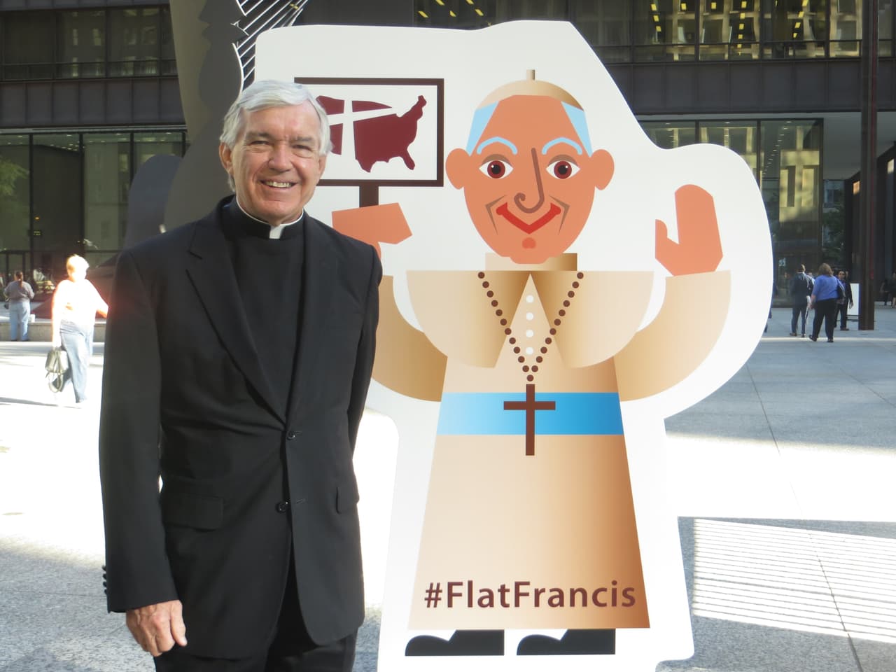 La plaza Delay fue el escenario de este encuentro en pleno centro de la ciudad.