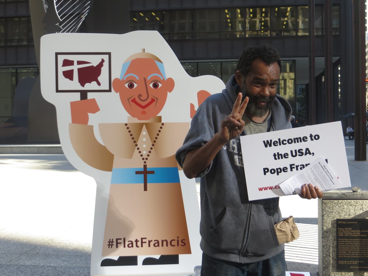 De acuerdo con la asociación al papa le gustó mucho la idea.