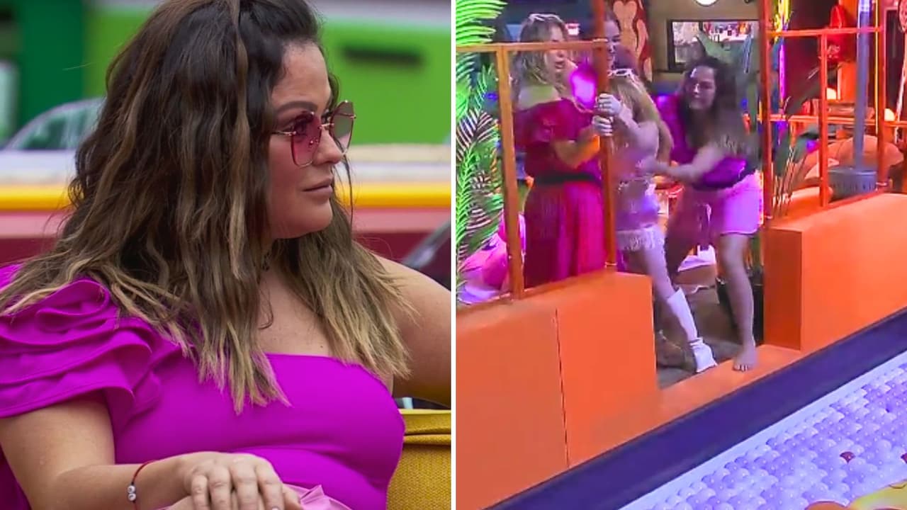 Mariana y Gala se unen para aventar a Briggitte a la alberca tras ser salvada: La Jefa tuvo que intervenir