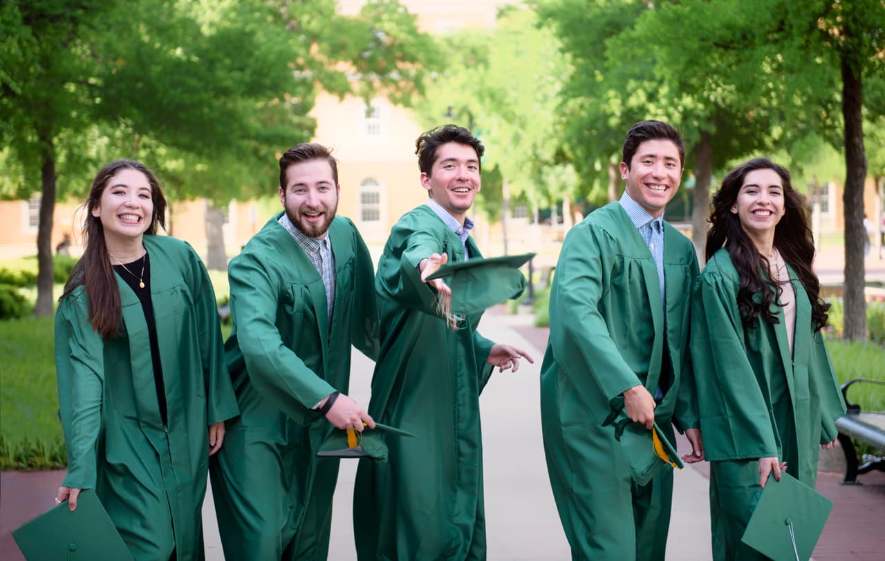 They all completed their studies this year.