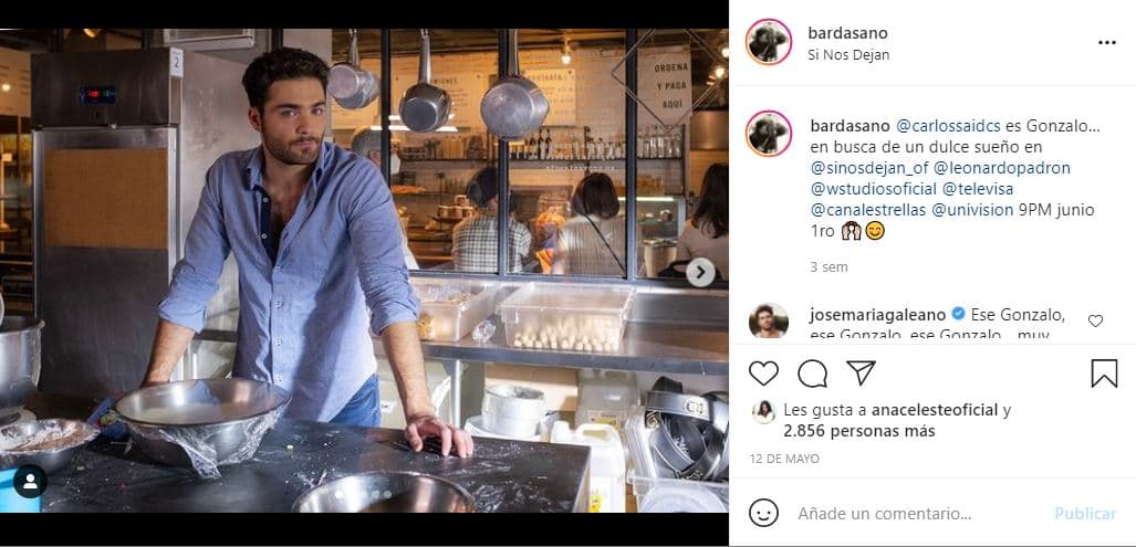 Gonzalo Carranza Montiel es el hijo de en medio. Es un hombre sensible que estudia medicina y mantendrá un romance con Fedora, una mujer mucho mayor que él, que es la mejor amiga de su madre.