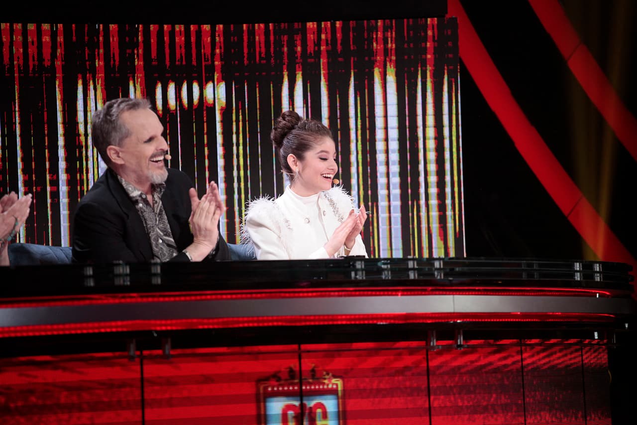 Karol Sevilla, definitivamente, admiraba a los participantes de Pequeños Gigantes.