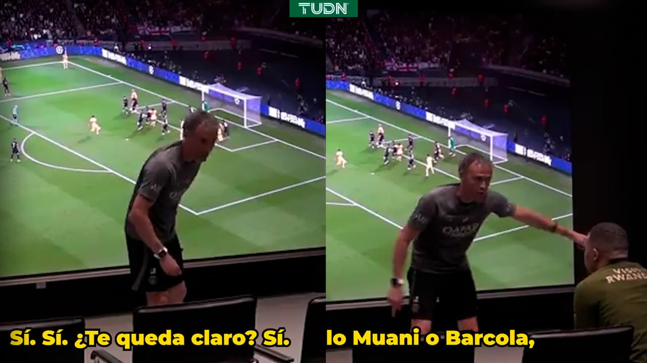 Luis Enrique le pide a Mbappé ser "tan hijo de pu.." como Michael Jordan