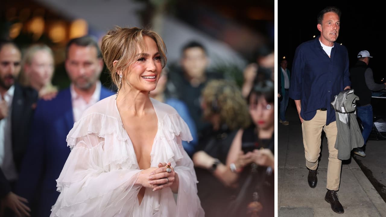 JLo en México y Ben Affleck en Los Ángeles el mismo día.