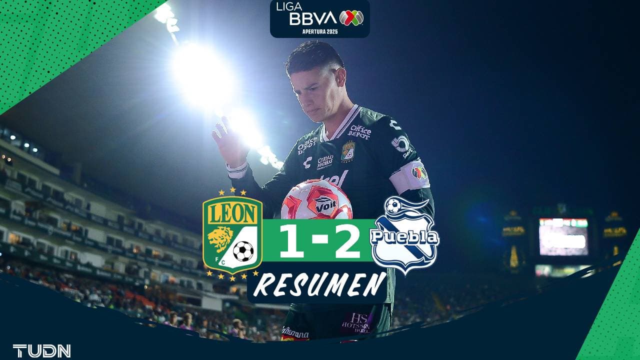 Resumen | Puebla despide a James Rodríguez y al León con derrota