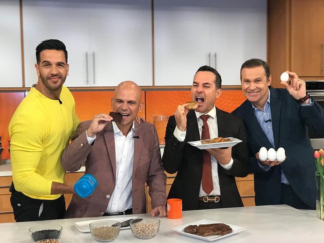 Carlos Calderón regresó al show recargado de energía, con más información, bromas y travesuras para compartir con la audiencia de Despierta América.