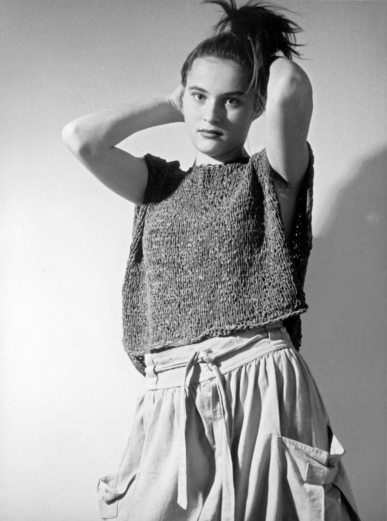 En 1996 llegó a Nueva York con una visa de trabajo H1, según el millonario italiano Paolo Zampolli, quien la contrató.
<br>